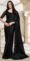 Chiffon Silk Designer Sarees for Women Black Saree