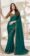 Chiffon Silk Designer Sarees for Women Green Saree Golden Blouse