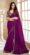 Chiffon Silk Designer Sarees for Women Wine Colour Saree