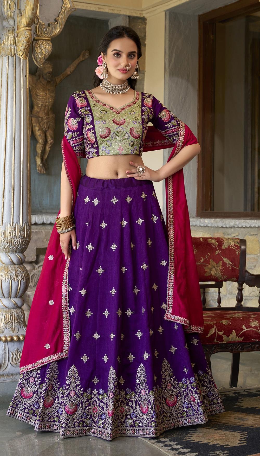 Designer New Trendy Party Wear Lehenga UK