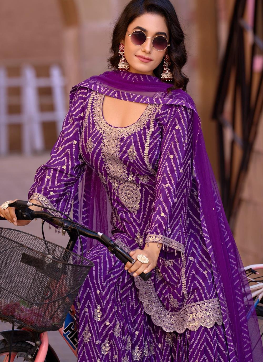 Indian Wedding Dress Punjabi Sharara Suits in UK