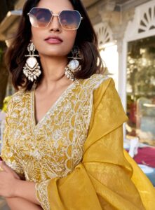 Lehenga for Haldi Ceremony for Bride