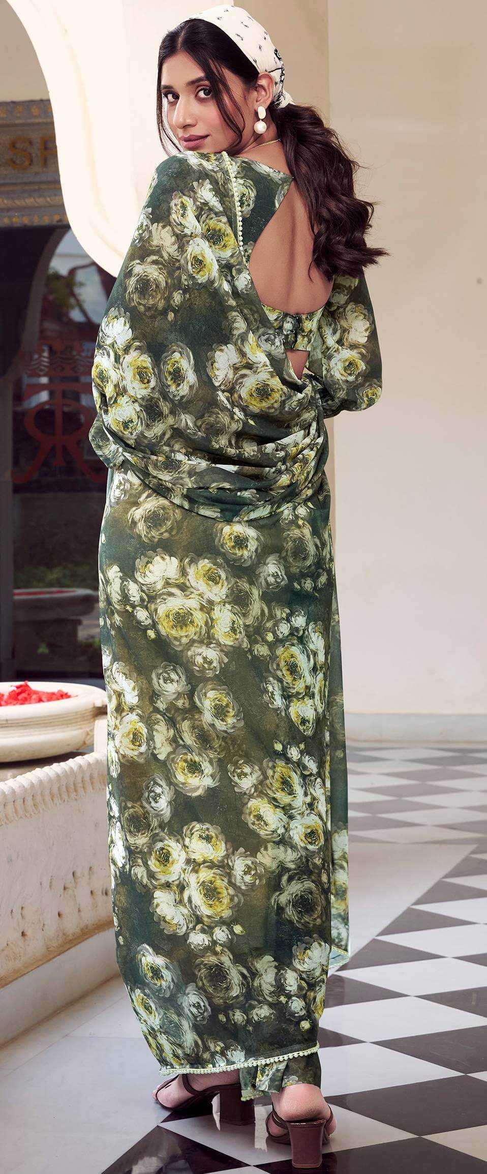 Pure Chiffon Georgette Sarees