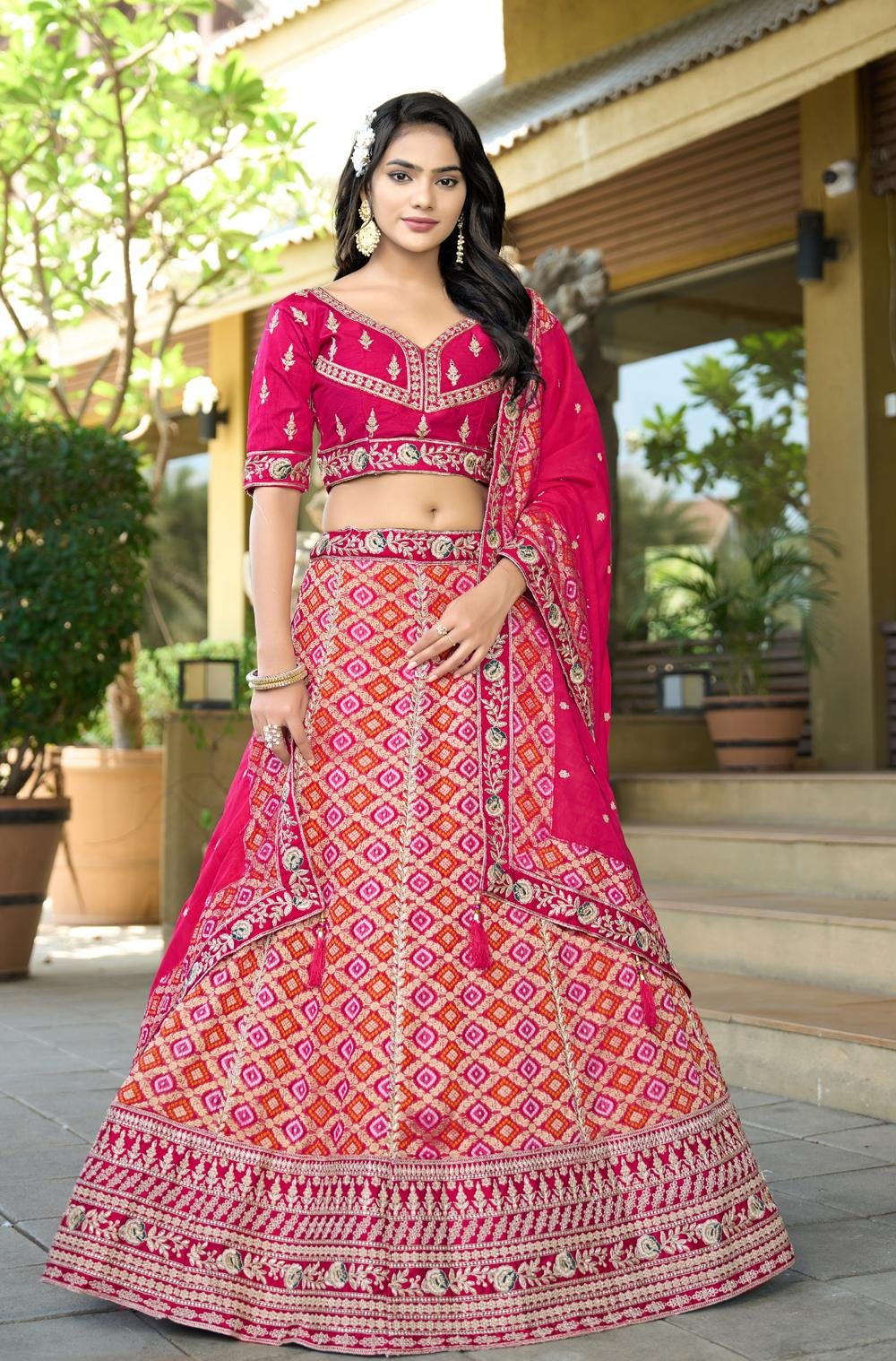 bridal lehenga 5,000 to 10000