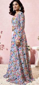 Cape Style Dresses Indian