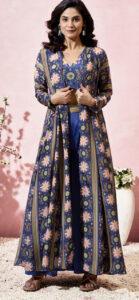 Crop Top With Palazzo Western Wear