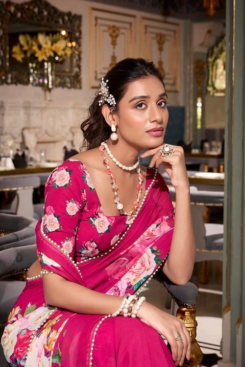 Daily Wear Sarees for Women Saree Red Saree