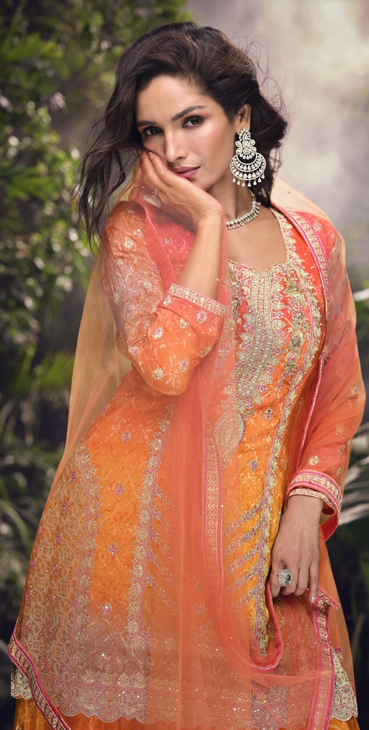 Pakistani Sharara Suit for Wedding