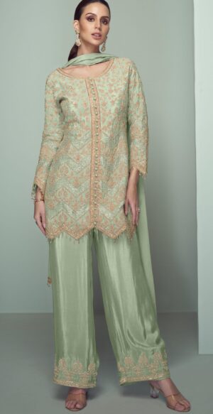 Punjabi Sharara Suit Party Wear