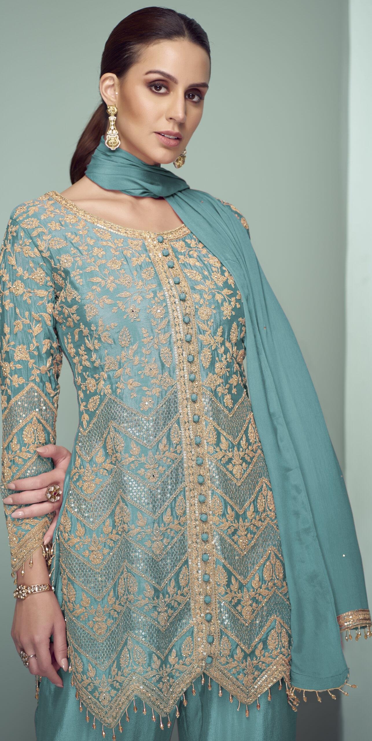 Punjabi Sharara Suits for Wedding