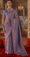 Purple Saree for Wedding Party in Silk