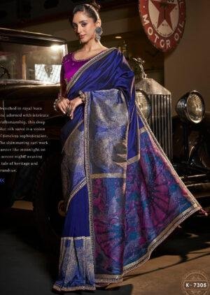 Broad Border Saree for Wedding