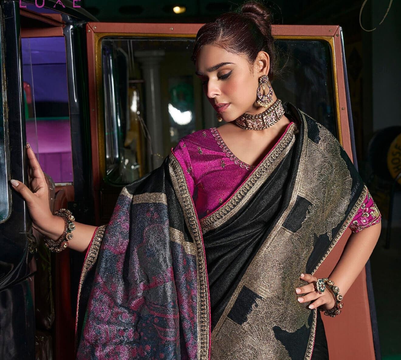 Saree for Wedding Party for Girl