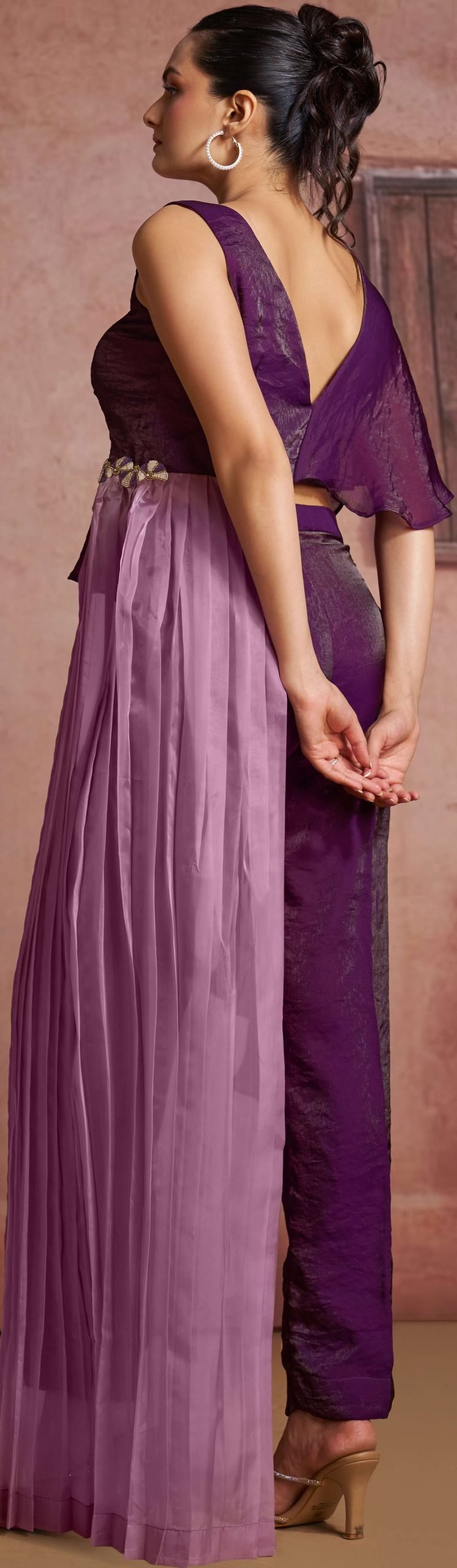 Indo Western Sylish Co-ord Set Women Pants Suits Plus Size Women