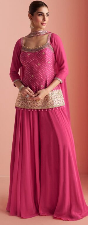 Modern Designer Wedding Sharara Suit Under 5000 Pakistan Suit