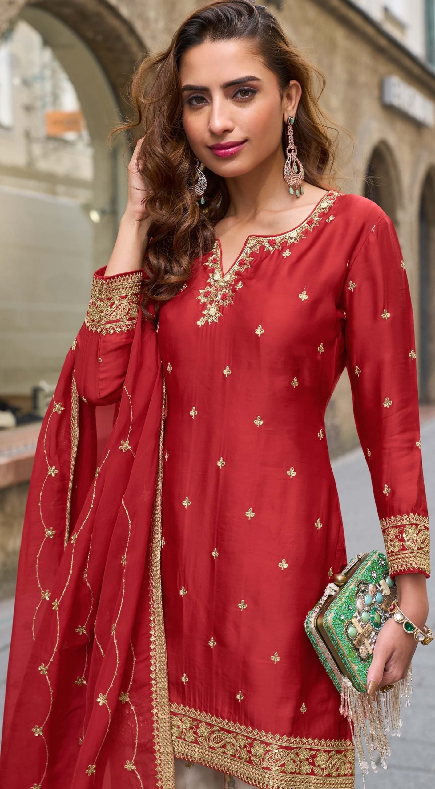 Pujhabi Sharara Gharara Suit for Wedding in Canada