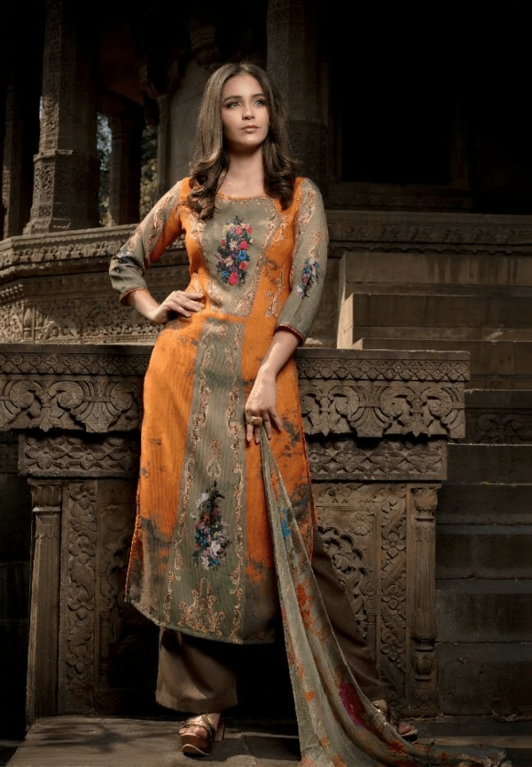 Royal Designer Party Suit for Winter Wear Suit