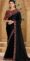 Black Colour Wedding Party Wear Saree for Unmarried Girl