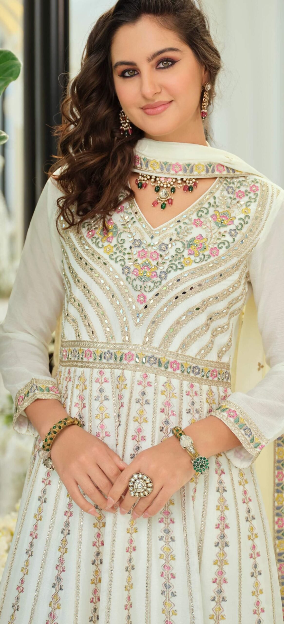 Embroidered Heavy Salwar Suit for Wedding
