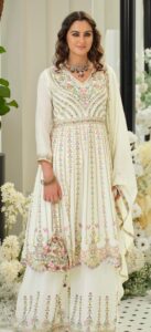 Heavy Embroidery Suits for Wedding in Online India