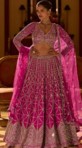 Modern Crop Top Blouse Designs for Lehenga