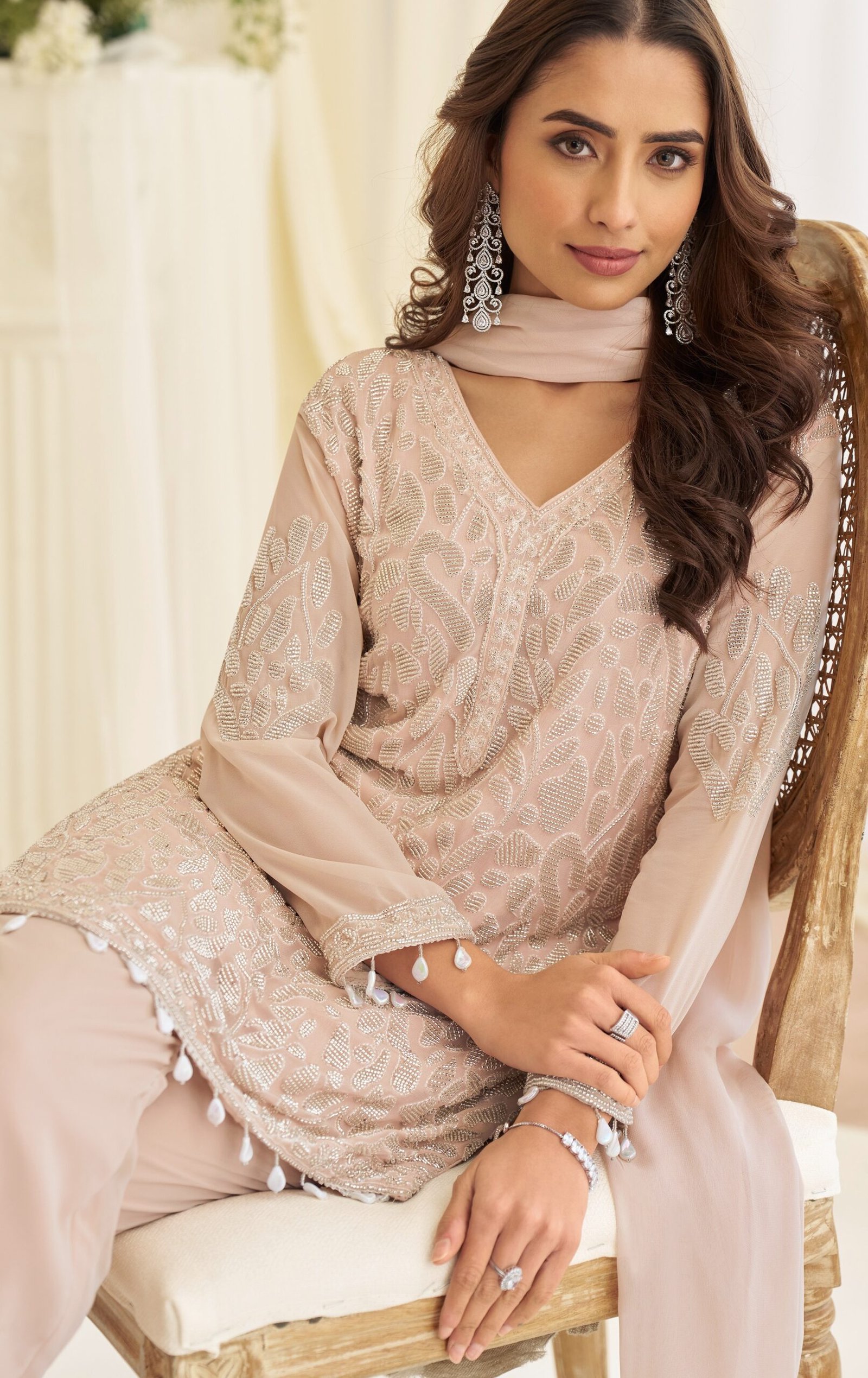 New Designer Readymade Party Wear Suits Online in UK