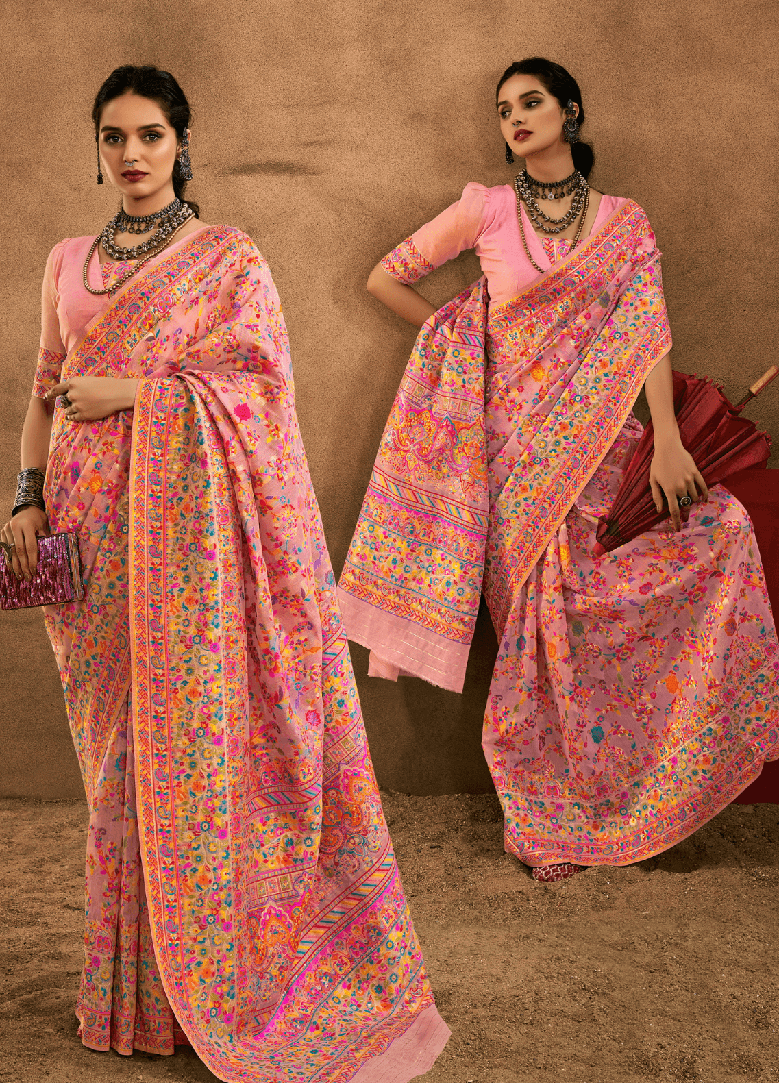 Pashmina Saree for Wedding in Malaysia
