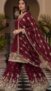 Plus Size Party Wear Suits for Women