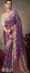 Purple Wedding Saree for Bride in India