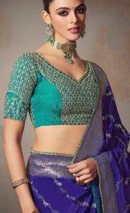 Royal Blue Regal Soft Silk Sarees Above 10000