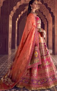 Wedding Lehenga for Bride with Price Hot Pink Lehenga