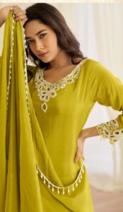 Yellow Salwar Suit for Women