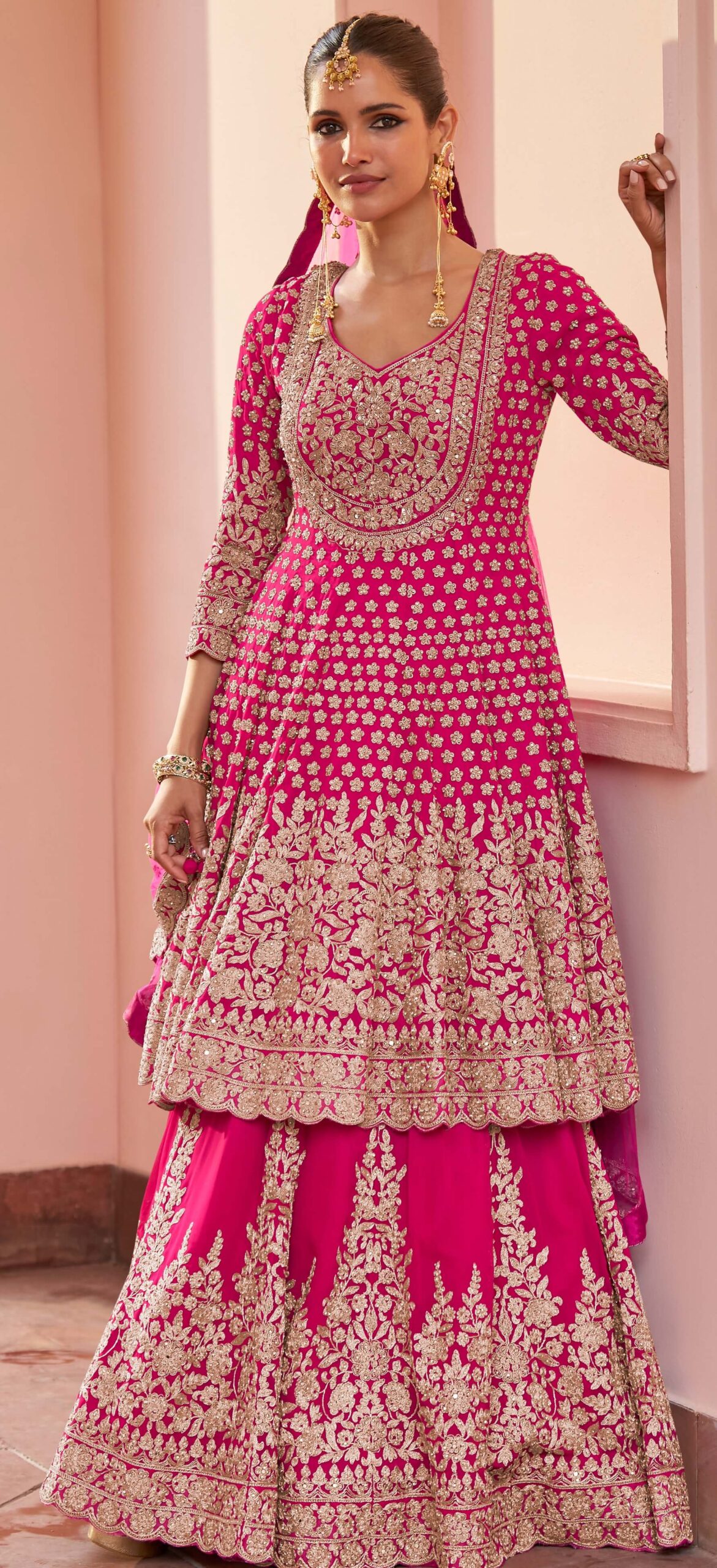 Kurta Lehenga Set for Wedding
