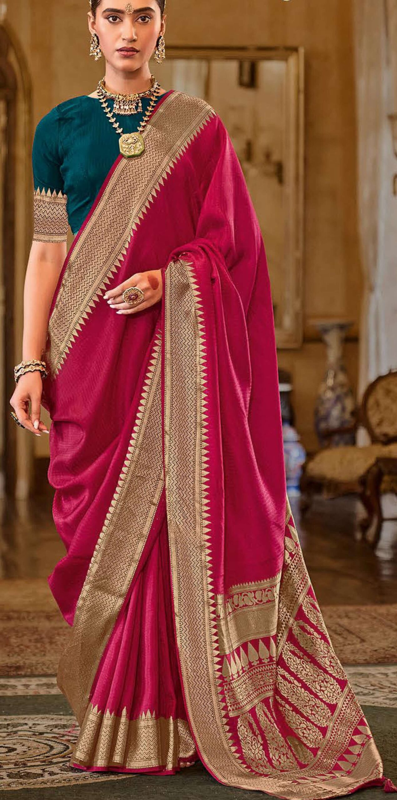 Bridal Silk Sarees for Wedding