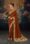 Heavy Brown Red Saree for Wedding