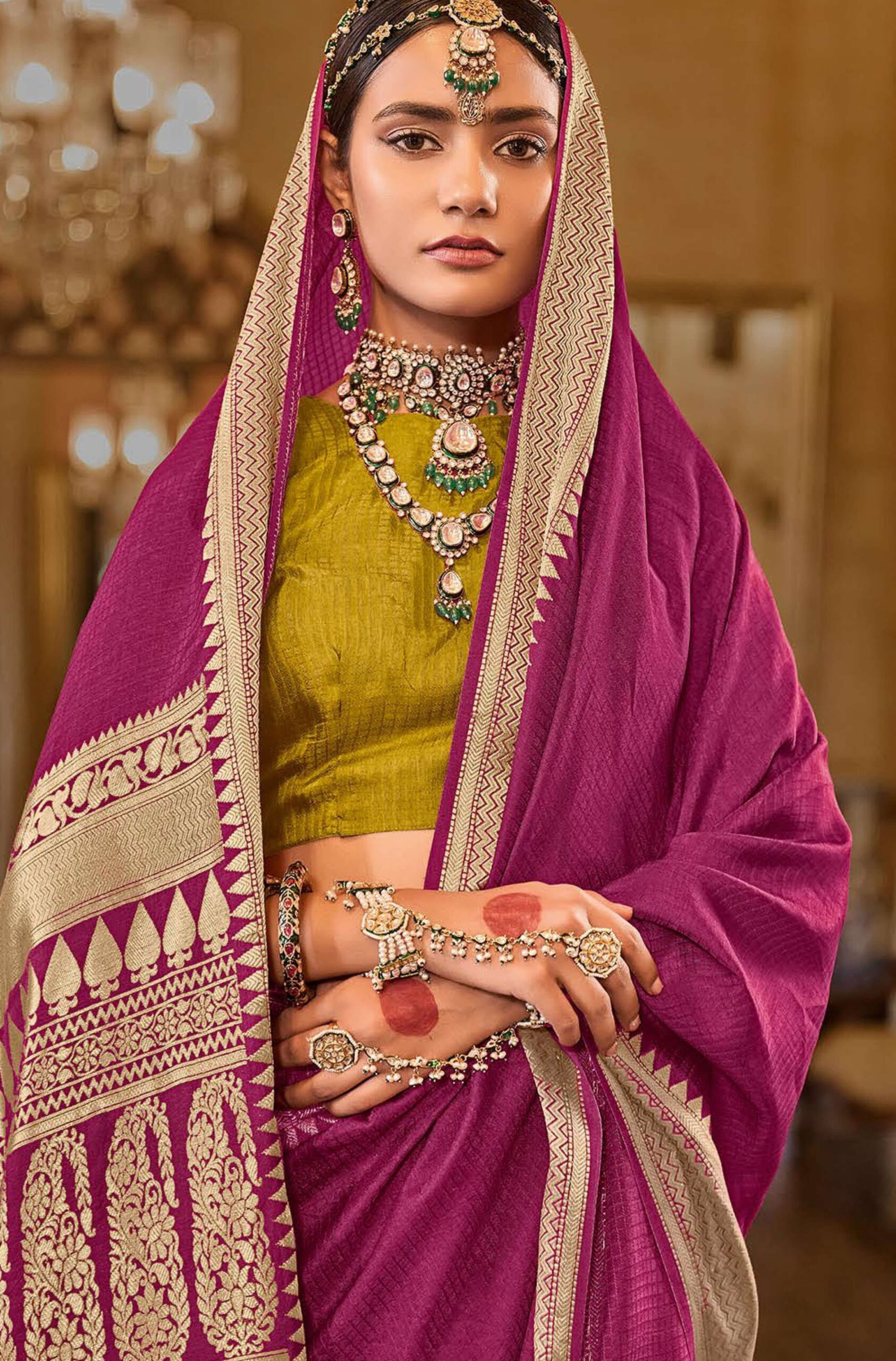 L.atest Wedding Silk Sarees Collection