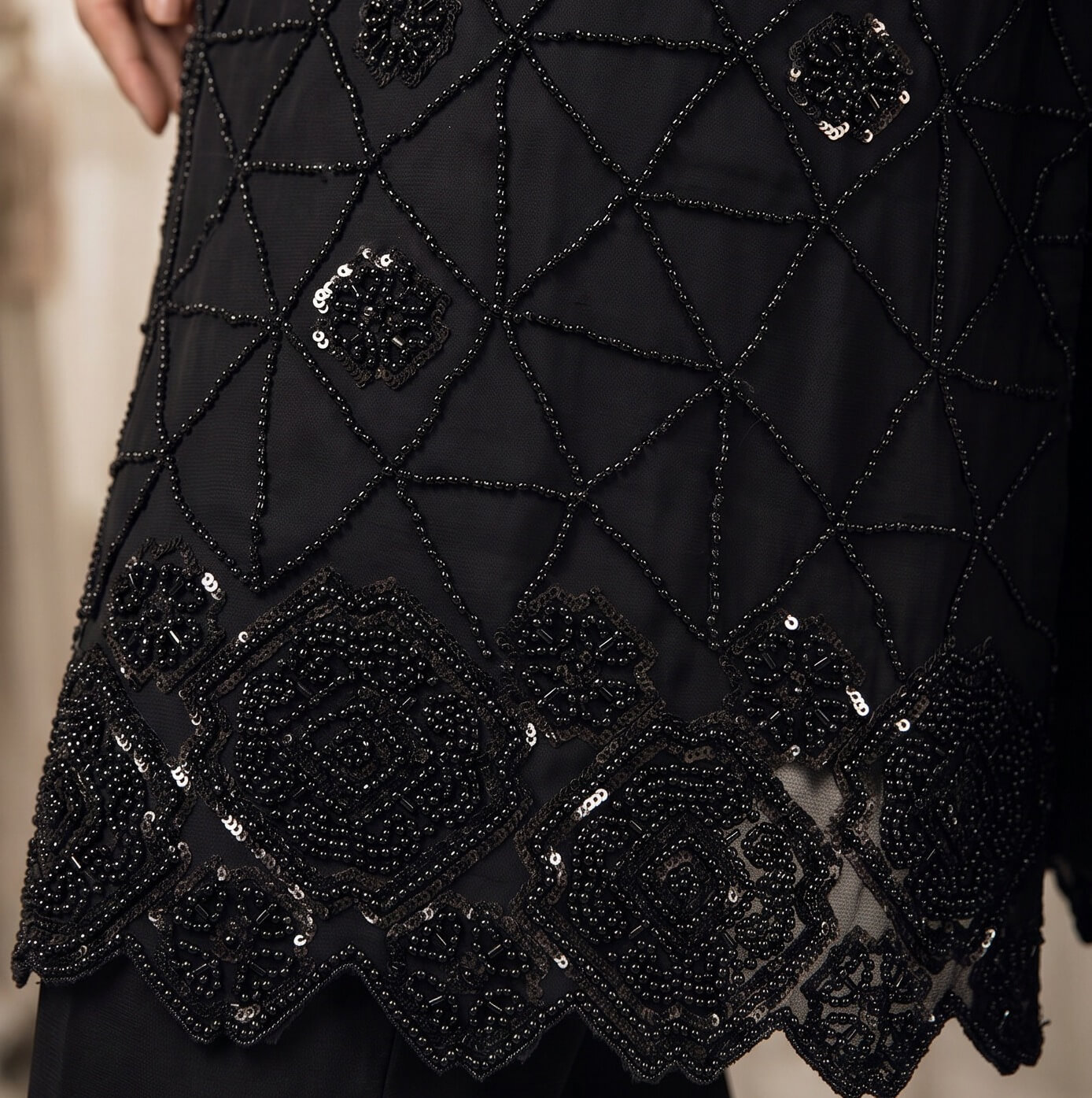 Black Sharara Suit Party Wear in Canada