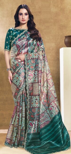 Celebrity Style Designer Saree For Wedding Function