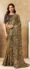 Leopard Print Luxury Saree For Wedding Reception