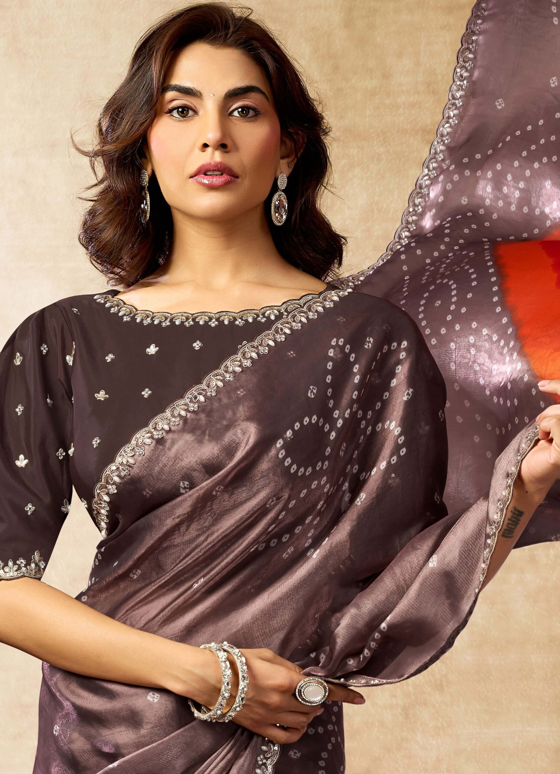 Luxury Trending Bridal Designer Saree For Wedding FunctionLuxury Trending Bridal Designer Saree For Wedding Function