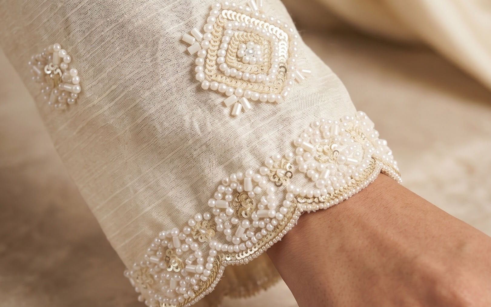 White Sharara Set in Canada