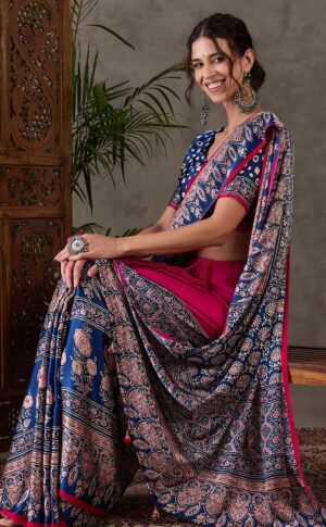 Comfortable Daily Wear Saree with Modern Design