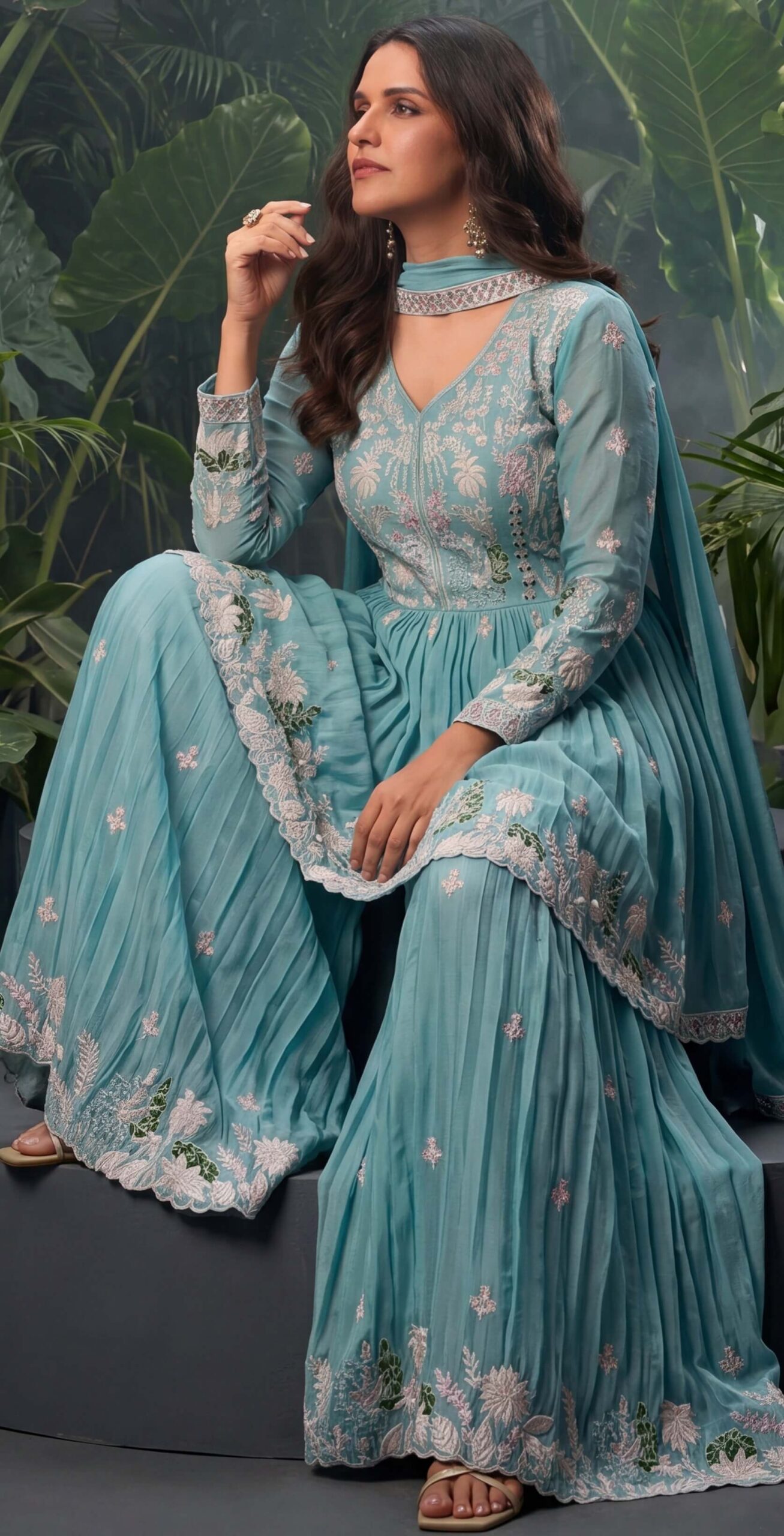 Heavy Wedding Punjabi Suit Set
