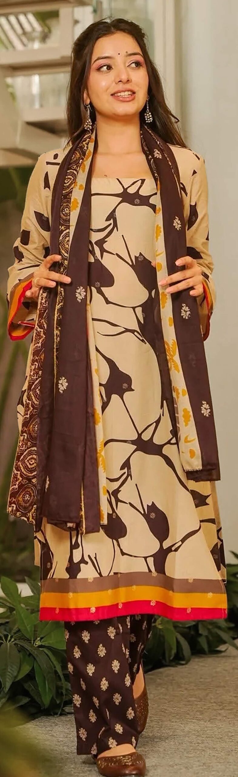 Shahifits Readymade Cotton Salwar Suit with Dupatta