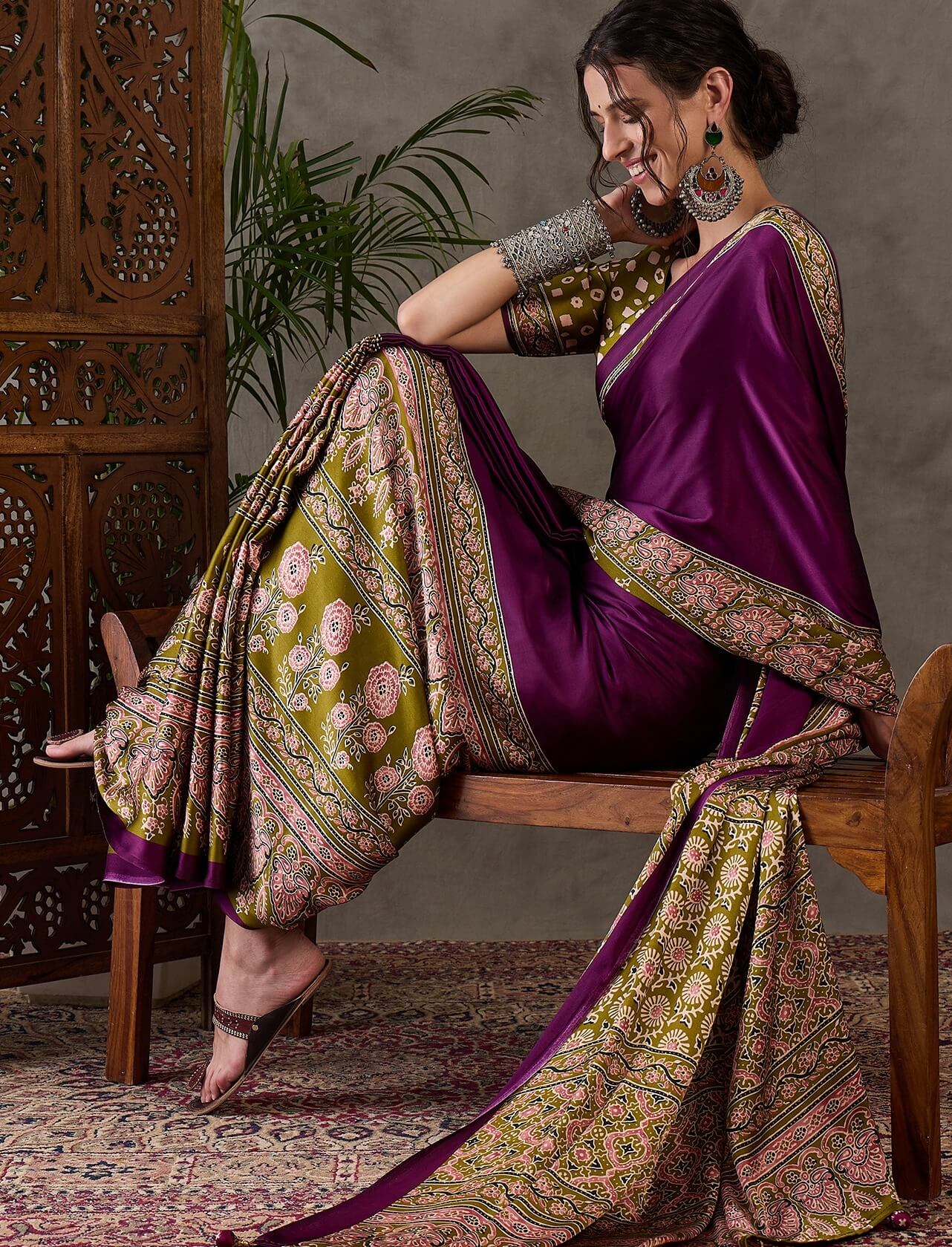 Stylish Office Wear Saree for Professional Women