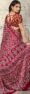 ajrakh sarees wholesale Red Designer Saree