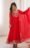 Anarkali Dress in Red Colour