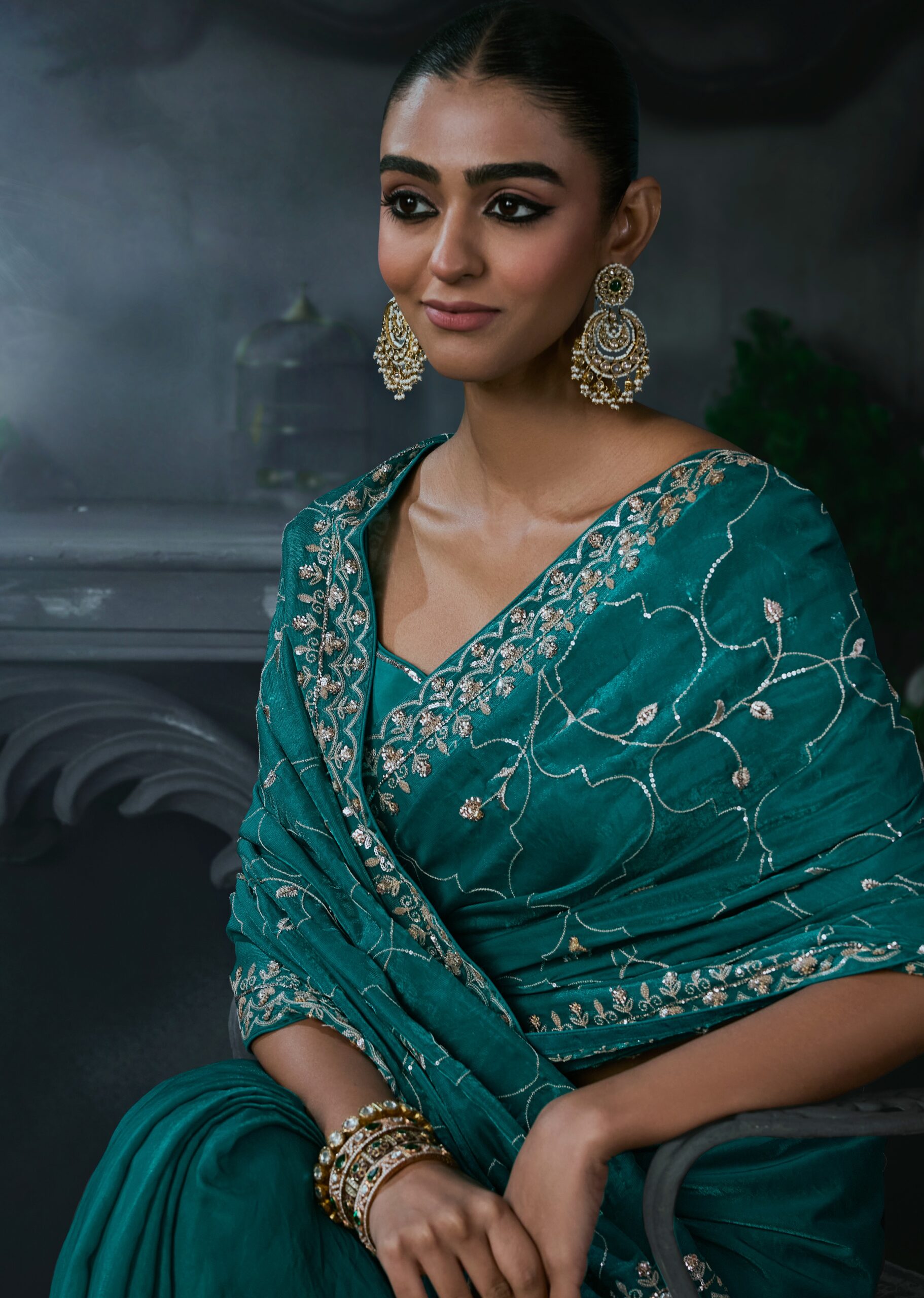 Designer Party Wear Saree for Wedding Online