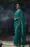 Designer Party Wear Saree for Wedding Teal Green Saree