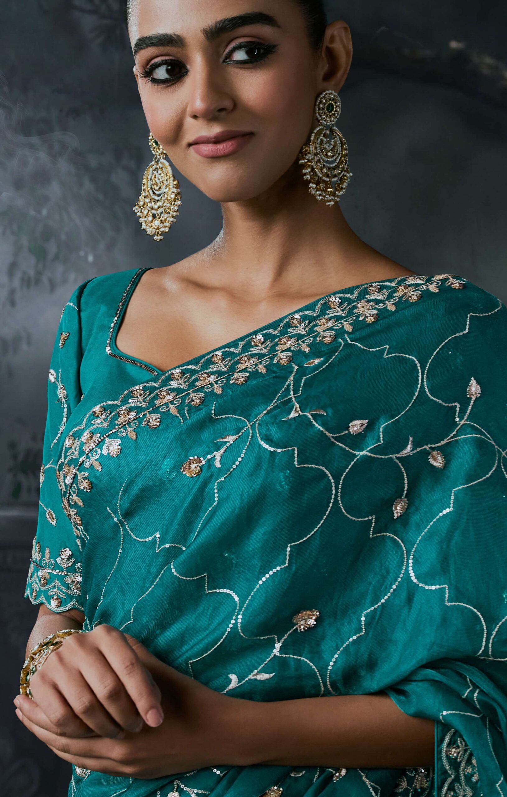 Designer Party Wear Saree for Wedding